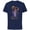 Navy, variant on Disney Wish Asha and Star Shine On - Short Sleeve Cotton T-Shirt for Adults - Customized-Black