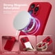 thumbnail image 2 of Funda de teléfono SuydanBox de silicona magnética para iPhone 16 Pro, 2 of 8