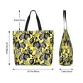 thumbnail image 5 of Kdxio Orchids Flowers Casual Tote Bags Women Big Capacity Shoulder Bag for Women Travel Shoulder Bags Handbags, 5 of 8