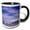 Black/White, variant on 3drose, Washington, Edmonds, Edmonds-kingston Ferry - Us48 Rti0156 - Rob Tilley, 11oz Two-tone Yellow Mug