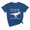 X-Blue2, variant on YMNXA Women's T Shirt Short Sleeve Round Neck Dinosaur Print Fashion Comfortable Top For Casual Daily Wear,Black,L