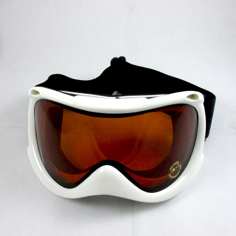 White Ski Snowboard Snowmobile Glasses Snow Ski Goggles Sport Eyewear Unisex by Asia Pacific