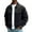 Dark Gray #010, variant on Bomber Jacket Men Zip Up Lightweight Jackets Casual Stylish Fall Winter Coats Windbreaker Clothing with Pockets White M