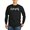 Black, variant on CafePress - Hockeyheartbeatwhite Long Sleeve T Shirt - Long Sleeve Dark T-Shirt