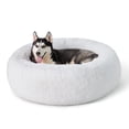 thumbnail image 1 of Cama para Perros Bedsure Calmante Tipo Dona Lavable para Perros Grandes Gris, 1 of 6