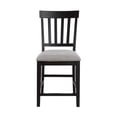 thumbnail image 2 of Steve Silver Halle Ebony And Light Gray 7-Piece Dining Set HE555-C7PC, 2 of 7