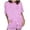 Purple, variant on Womens Two Piece Lounge Sets Polka Dot Print Drop Shoulder Oversized Pullover Drawstring Shorts Set