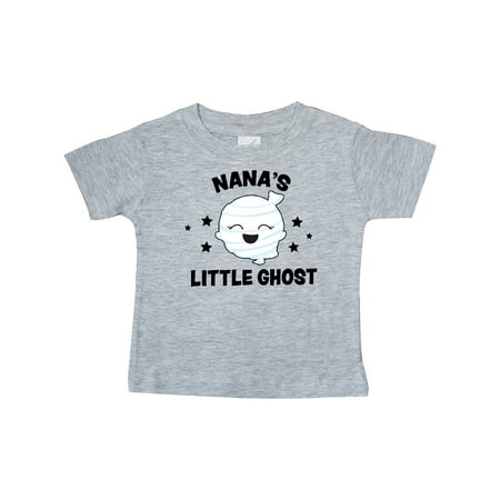 

Inktastic Cute Nana s Little Ghost with Stars Gift Baby Girl T-Shirt
