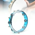 thumbnail image 4 of Tambourine, Adjustable 10in Percussion Jingles Crisp Sound Portable  For Playing Red,Blue, 4 of 8