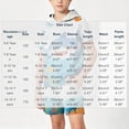 thumbnail image 3 of ZOYOEN Boys 3D Print Outfits Set- Fashion Casual Short Sleeve Kids Summer Clothes Hooded T Shirt and Shorts White Size 14, 3 of 7