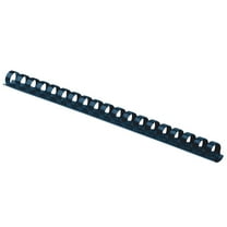 Plastic Binding Combs - Round Back 3/8" 55 sheets Navy 100 pk