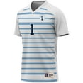 thumbnail image 2 of Youth GameDay Greats #1 White North Carolina Tar Heels Lightweight Soccer Fashion Jersey, 2 of 4