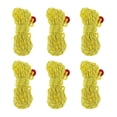 thumbnail image 2 of Cuerda reflectante perfecl para acampar con cable de ajuste de aluminio tensor amarillo, 2 of 8