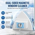 thumbnail image 2 of CCNZZITSHT Double Sided Magnetic Window Cleaner, Ultra-Strong Double Glazing Window Cleaning Equipment with Easy-grip Handle, Demagnetization Adjustable Cleaner for UK Single and Double Glass Windows, 2 of 9