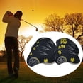 thumbnail image 4 of Funda protectora Cola neopreno impermeable para palos de golf Amarillo 10 piezas, 4 of 8