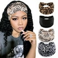 thumbnail image 2 of Cheetah Headbands for Women Short Hair Non Slip Elastic Sweat Hairbands Leopard Print Soft Fabric Hair Bands Workout Yoga Running Sport Thin Hair Wrap for Girls, 2 of 6