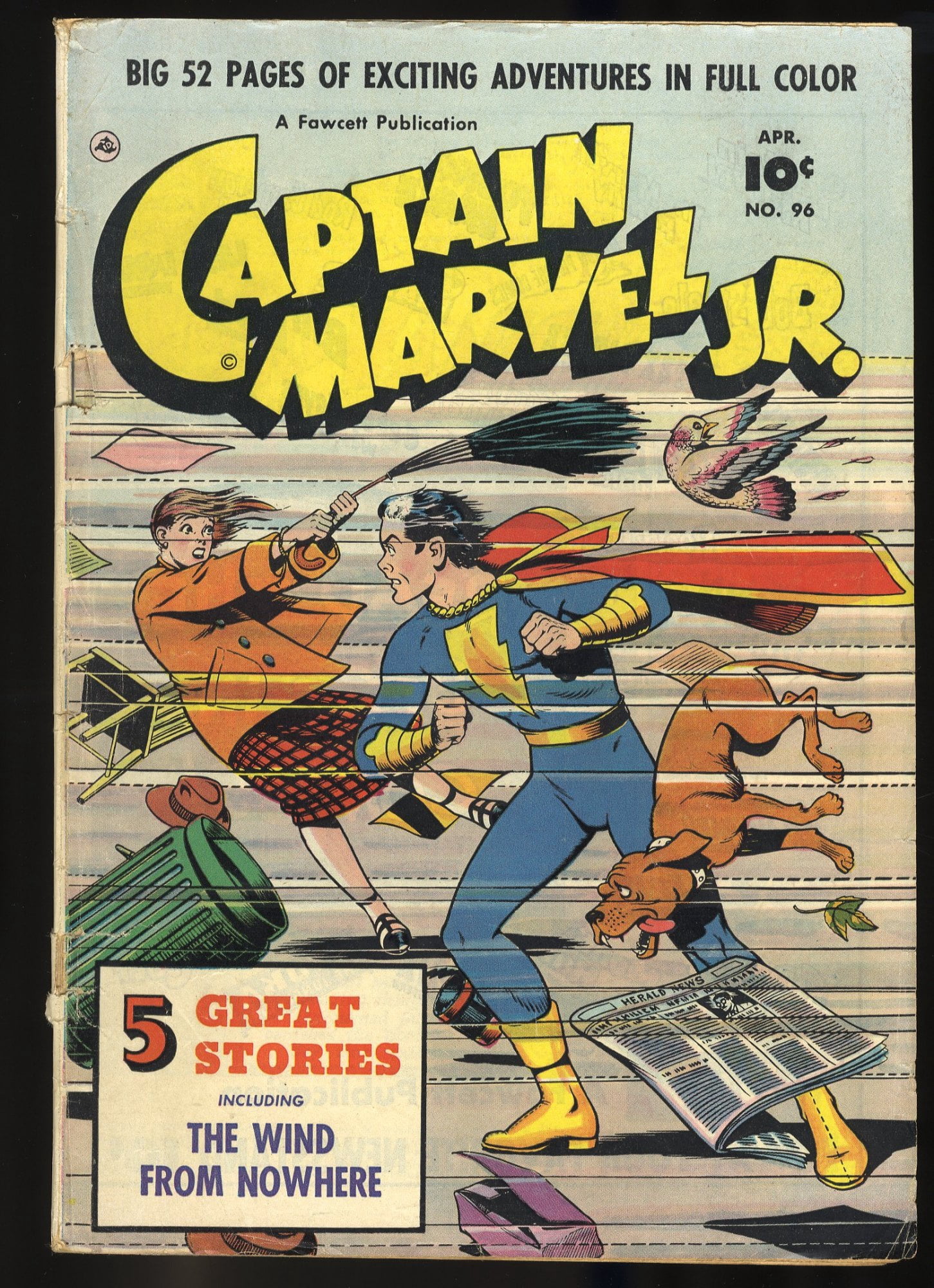 Cover of Captain Marvel Jr. #96