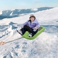 thumbnail image 6 of Sledding Snowboard for Kids and Adults HDPE Heavy Duty Snow Sled 165 lbs Capacity Multi-Terrain Slider, 6 of 10