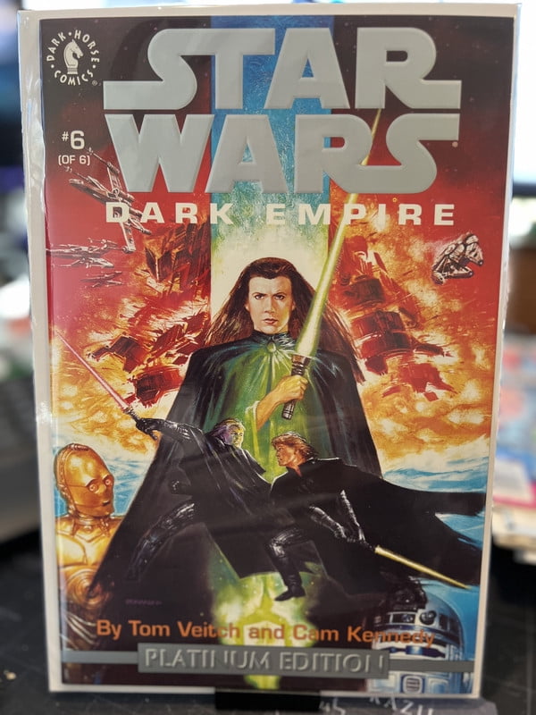 Star Wars Dark Empire II Platinum Variant NM #6