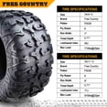 thumbnail image 3 of "FREE COUNTRY 8PR Premium ATV/UTV Tires 26x9x12 & 26x11x12 fit 10-14 Polaris RANGER 800 HD/CREW, 12 Ranger 800 XP", 3 of 8