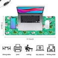 thumbnail image 5 of Washable Mouse Pad,Beautiful Rectangle Mouse Mat Waterproof Mouse Pad Non Slip Rubber Mouse Mats for Gaming Gift (31.5x11.8in), 5 of 7