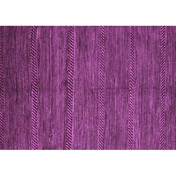 Ahgly Company Indoor Rectangle Abstract Purple Modern Area Rugs, 2' x 4'