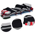 thumbnail image 2 of Men Toe Socks Cotton Ankle Five Finger Crew Socks Athletic Running Socks 5 Pack, 2 of 5