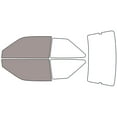 thumbnail image 2 of Rvinyl Window Tint Kit Compatible with Ford Escort 1991-1997 (Coupe) - Front Precut Kit - 50%, 2 of 8