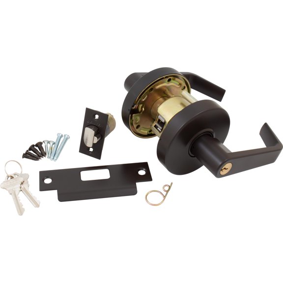 Dexter C1000-CLRM-R-613-KDC Cylindrical Lock Dark Oxidized Satin Bronze Oil Rubbed