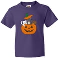 thumbnail image 3 of Inktastic Halloween Kitties in Pumpkin Youth T-Shirt, 3 of 5