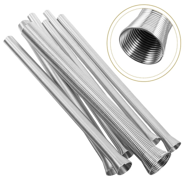 unbranded 7Ud Tubing Bender Resorte Plata Para Uso En Trabajos De Plomería Y Electricidad