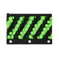 thumbnail image 3 of Pen+Gear Silicon Bubble Popper Zip Binder Pouch, Green and Black,Assembled Product Length 10inch, 3 of 6