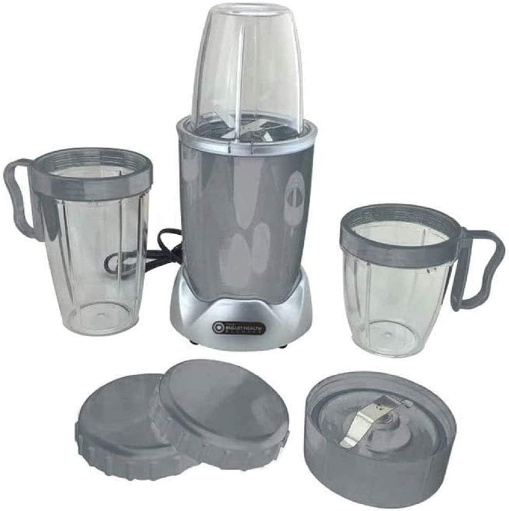 Jidue Bullet Blender Combo Mixer with 250WSliver