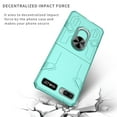 thumbnail image 5 of Allytechgroup Galaxy Z Flip 1 Magnetic Case, Compatible with Car Mount Shockproof Ring Holder Anti-Scratch Bumper Slim Hard PC Cover Phone Case for Samsung Galaxy Z Flip1, Skyblue, 5 of 11