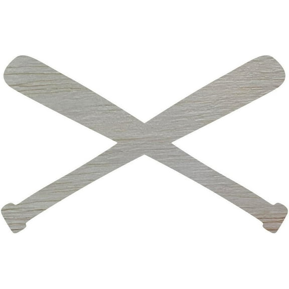 Wooden Baseball Bats DIY Cutout, 4'' Unpainted Blank