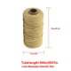 thumbnail image 2 of Cuerda de algodón hecha a mano, 3 mm de diámetro, de un solo color, tejidas para manualidades, cuerdas de 100 m, bronceado claro 1 Rollo Methold HA5320-08B, 2 of 6