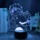 thumbnail image 2 of Chainsaw Man Aki Hayakawa Anime Night Light para decoración de dormitorio, Manga Chainsaw Man 3D, lámpara de mesita de noche, regalo de cumpleaños para niños, 2 of 3