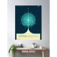 thumbnail image 2 of Deep Space Poster Wall Art, Modern Wall Decor, 24x36 UNFRAMED, 2 of 3