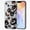 Autumn Leaves, variant on Halloween Ghost Bow Case for iPhone 14 Pro Max Fashion Girly Design Clear Phone Cover Compatible with Mag Safe Wireless Slim Aesthetic Shell NoYellow Shockproof Protective