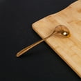 thumbnail image 5 of 7.8" Stainless Steel Cooking Supplies Copper Tone Soup Ladle Spoon, 5 of 7