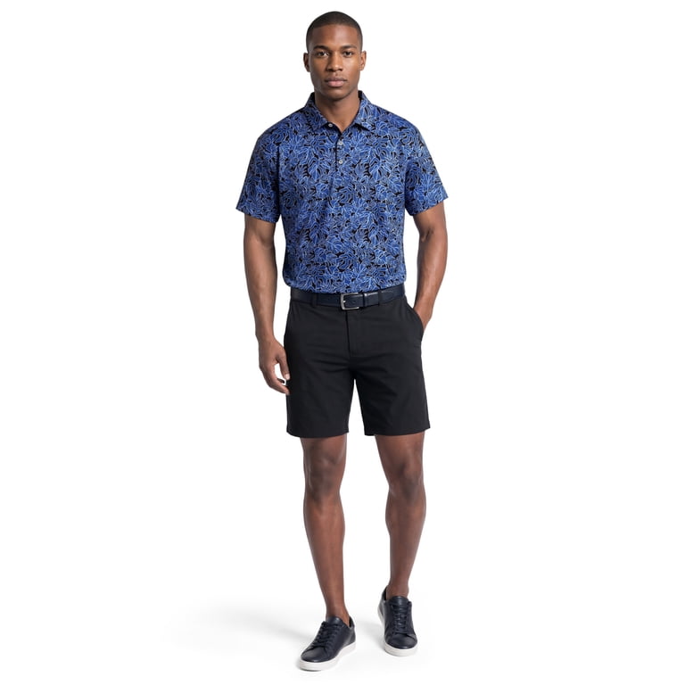 Ben Hogan Men's Tropical Print Performance Polo Shirt photo 3