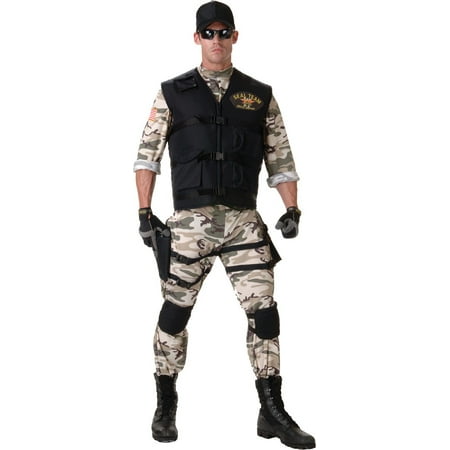 Seal Team Military Costume Adult