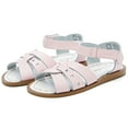 thumbnail image 2 of Weestep Girls Leather Toddler Little Kid Hoop Loop Sandal, 2 of 7