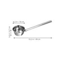 thumbnail image 3 of Long Handle Ladle Kitchen Ladle Garden Water Ladle Water Bailer Kitchen Utensil, 3 of 6