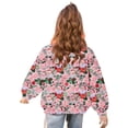 thumbnail image 5 of TFEOQRY Toddler Girls Long Sleeve Hoodless Christmas Sweatshirts Winter Christmas Printed Sweatshirt Pink, 5 of 9