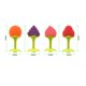 thumbnail image 4 of Juguetes para la dentición del bebé para recién nacidos (paquete de 7), dientes de silicona seguros para bebés pequeños, alivia las encías del bebé, regalo perfecto para bebés Rojo Verde Cocina, Decoración y Otros, 4 of 5