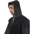 thumbnail image 4 of Rungopro Rain Coats (2 Pack) - Reusable EVA Rain Ponchos for Adults Rain Jackets Raincoats for Men Women, Black, 4 of 6