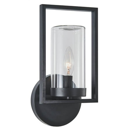 - CHLOE Lighting MATTHEW Transitional 1 Light Textured Black Outdoor/Indoor Wall Sconce 13