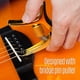 thumbnail image 2 of Capo Aleación de zinc multifuncional para una sola mano Capo Abrazadera con puente Pin Puller Ranura de selección de guitarra para guitarras acústicas eléctricas Ukulele bajo Meterk Capo, 2 of 6