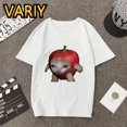 thumbnail image 3 of Camisetas de gato plátano para mujer, camiseta divertida de gato Meme, camiseta de manga corta de dibujos animados Happy Bananacat, ropa de verano de gran tamaño para mujer, camisetas, 3 of 5